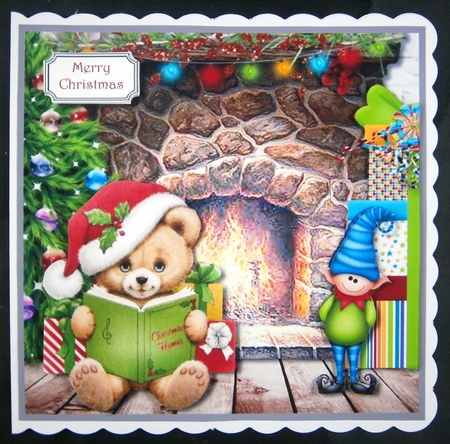 Christmas by the fire by Linda Short