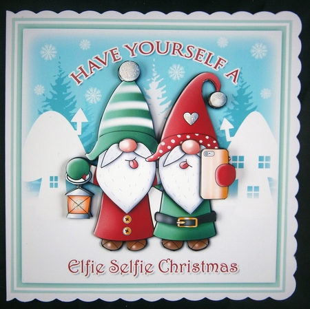 Elfie Selfie Christmas Mini Kit by Linda Short