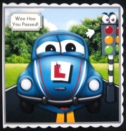 Congratulations on passing your driving test by Linda Short