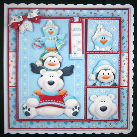 Polar Pals Christmas Mini Kit by Linda Short