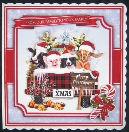 Animal Truck Quick Card  by Linda Short