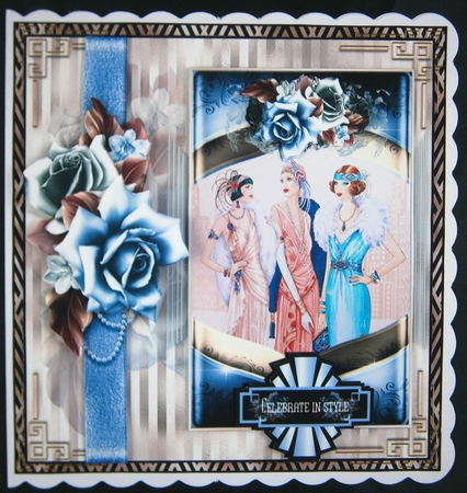 The Roaring 20s 2 Art Deco Mini Page Kit by Linda Short