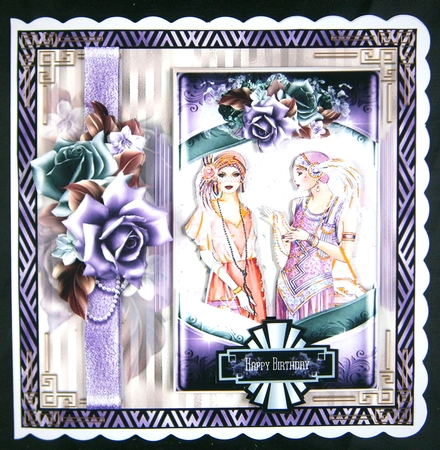 The Roaring 20s 3 Art Deco Mini Page Kit by Linda Short