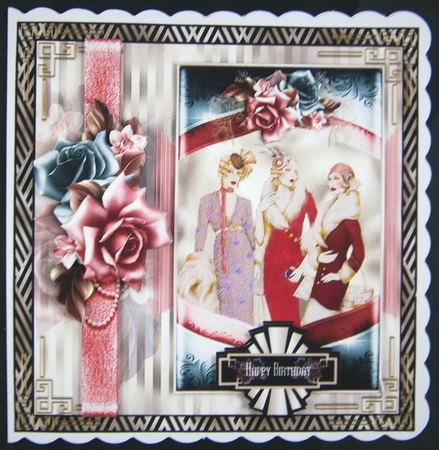 The Roaring 20s 4 Art Deco Mini Page Kit by Linda Short