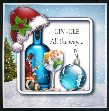 GIN-GLE all the way.... by Linda Short
