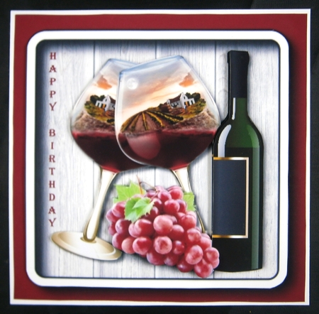 Red, red wine by Linda Short