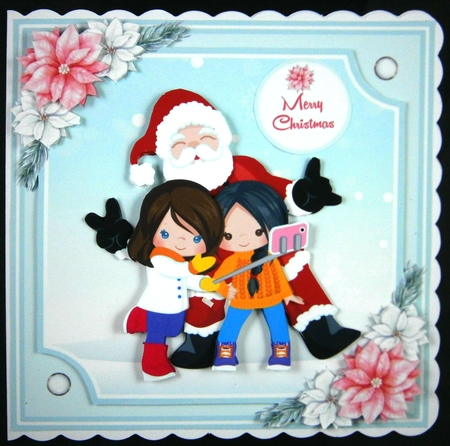 Santa Selfie 2 by Linda Short