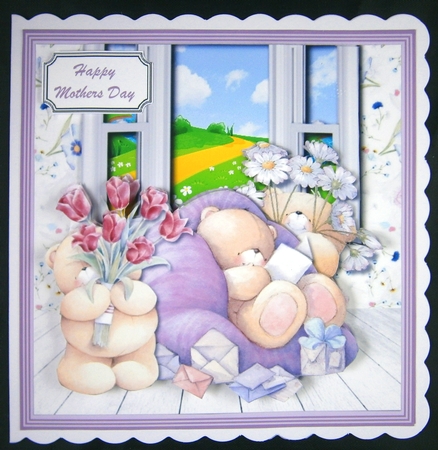 Forever friends card toper for multi occasion  by Linda Short