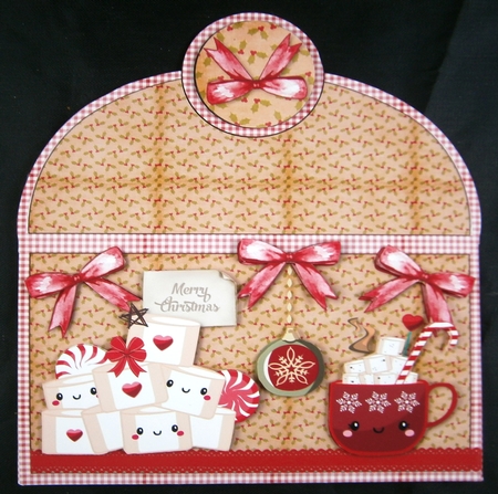 Red Hot Cocoa money wallet by Linda Short