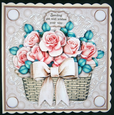A basket of flowers by Linda Short