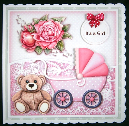 New Baby Girl Mini Kit by Linda Short
