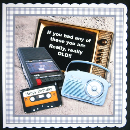 Retro Birthday Humorous by Linda Short