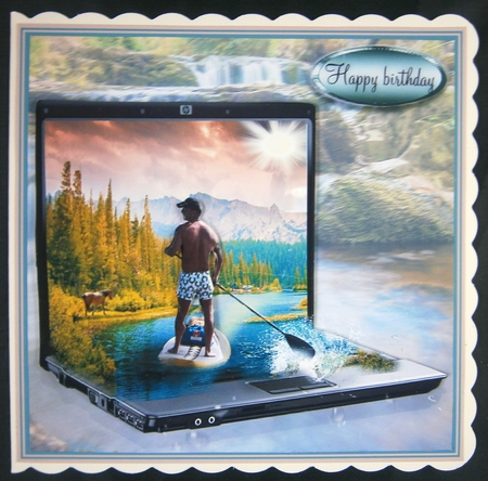 paddle boarding by Linda Short