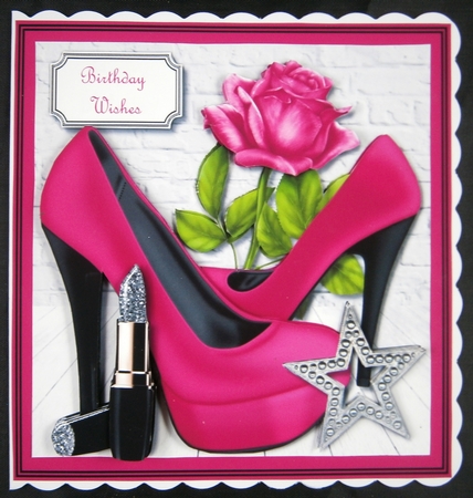 Cerise Shoes by Linda Short