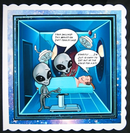 Beam Me Up! Complete Card and Inserts Kit by Linda Short