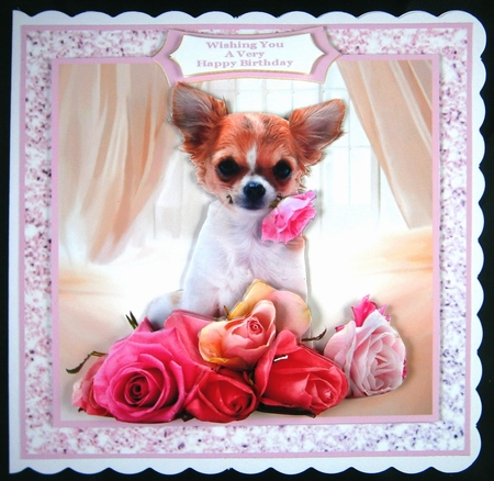 Sweet Little Doggy - 7x7 Mini Kit by Linda Short