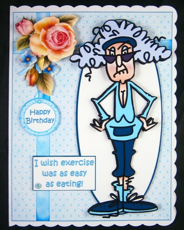 Stella and exercise by Linda Short
