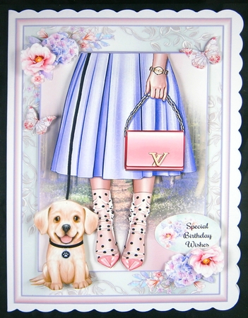 A Fashionable Walk A5 Mini Page Kit  by Linda Short