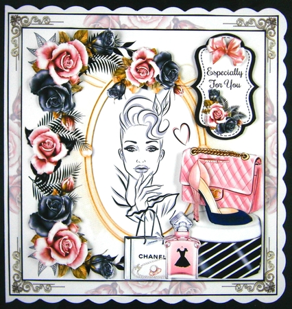 Fashion Silhouette 2 Mini Page Kit  by Linda Short