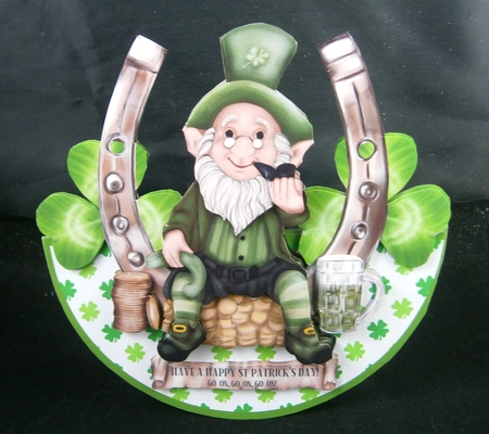 ST PATRICKS DAY ROCKER CARD by Linda Short