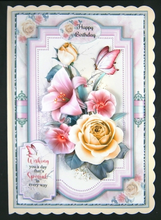A Delicate Bouquet Mini Page Kit by Linda Short