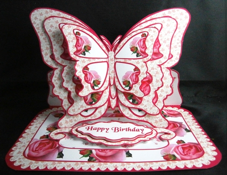 BE Pink Roses & vines Mothers Day by Linda Short