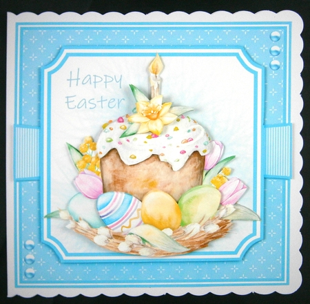 Eastergreetings 1 Card Front by Linda Short