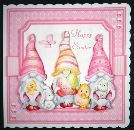 Eastergreetings 3 Card Front by Linda Short