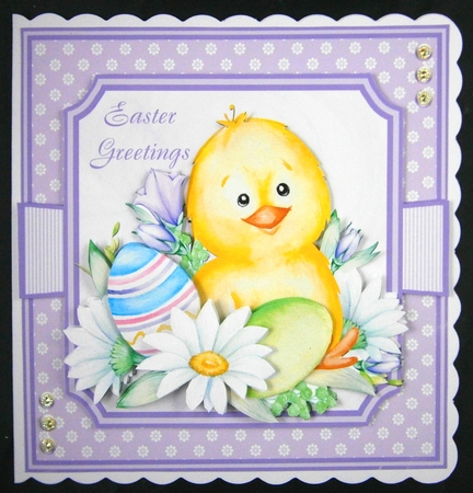 Eastergreetings 4 Card Front by Linda Short