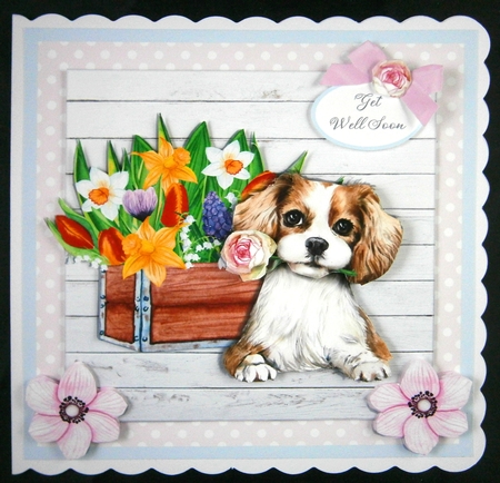 SWEET SPANIEL MINI KIT by Linda Short