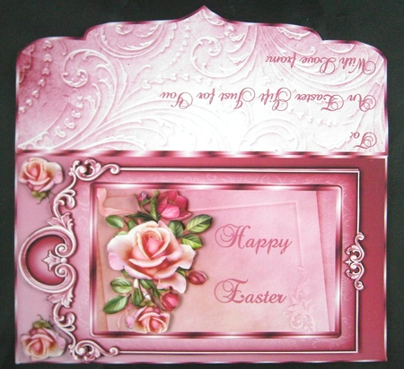 Easter Roses Money/Gift Wallet by Linda Short