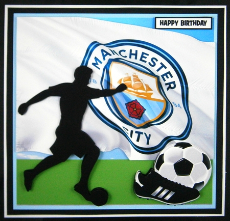 MANCHESTER CITY QUICK CARD by Linda Short