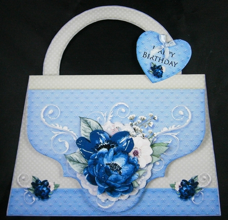 Summer Flowers Handbag -2 by Linda Short