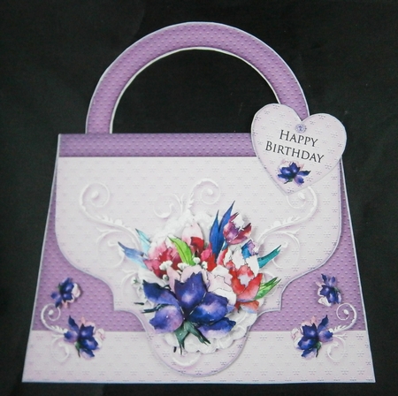 Summer Flowers Handbag -3 by Linda Short
