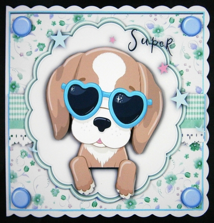 Gorgeous Beagle Star by Linda Short