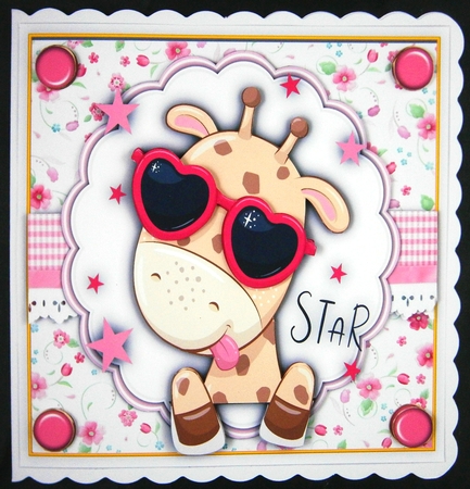 Gorgeous Giraffe Star by Linda Short