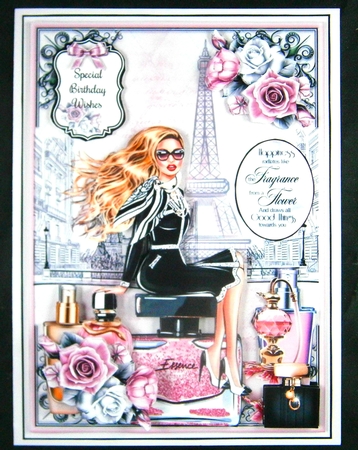 Perfume Diva Mini Page Kit by Linda Short