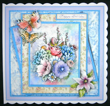 Pastel Colors Backgroud Digital Papers by Linda Short