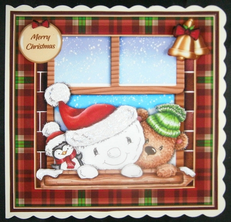 Winter Friends mini kit by Linda Short