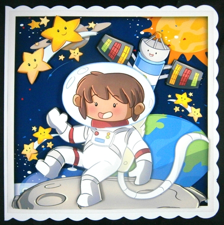 8x8 Mini Kit, On Top Of The World , Boy  by Linda Short