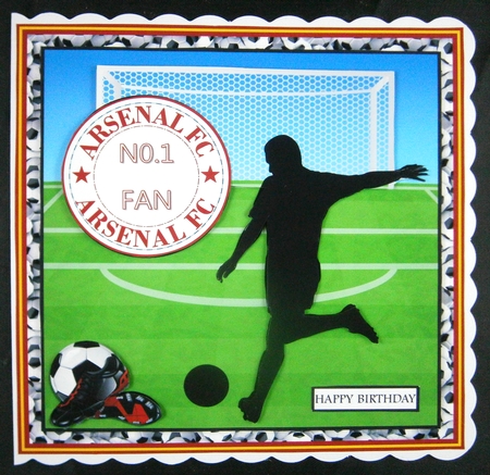 ARSENAL No.1 Fan by Linda Short
