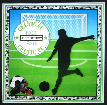 CELTIC No.1 Fan by Linda Short