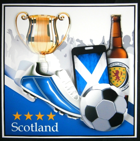 Scotland Fottball mini kit by Linda Short