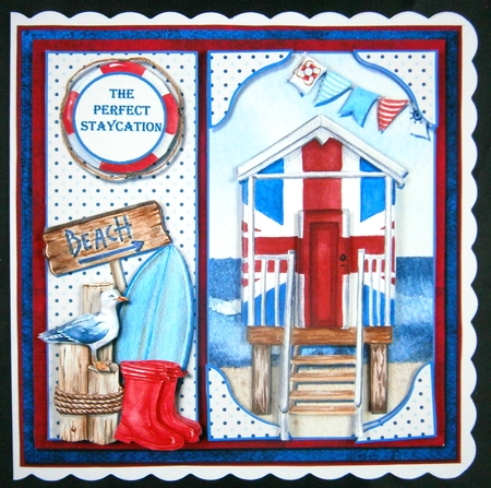 Beach Hut 1  by Linda Short