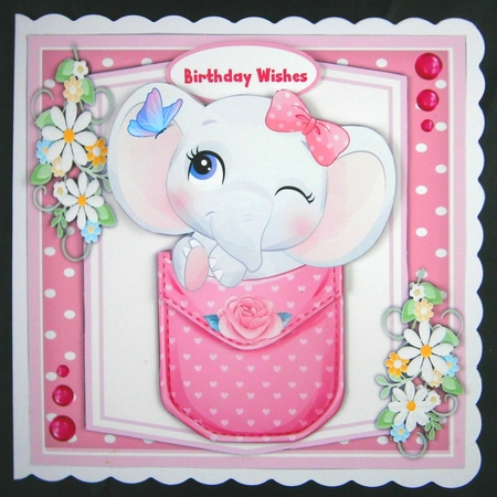 4, Lovely Cards , Animal Pockets  by Linda Short