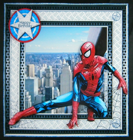 Marvel Heroes-SPIDERMAN by Linda Short