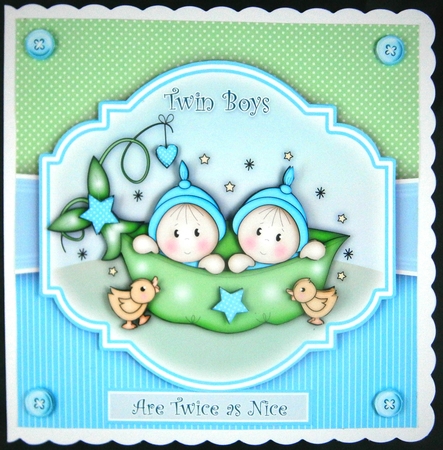 Twin Boys Mini Kit by Linda Short
