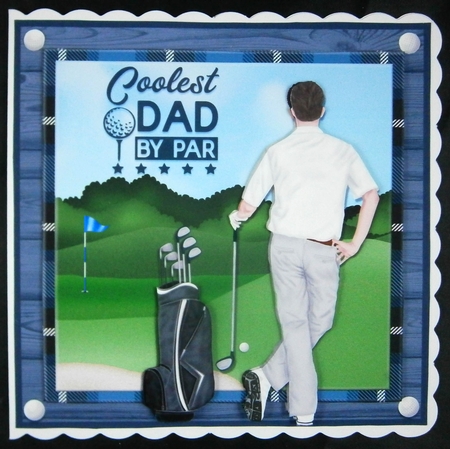 GOLF DAD quick card by Linda Short