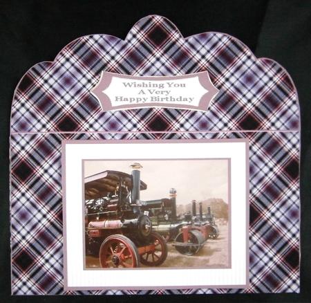 Sepia Traction Engines - Money Wallet by Linda Short