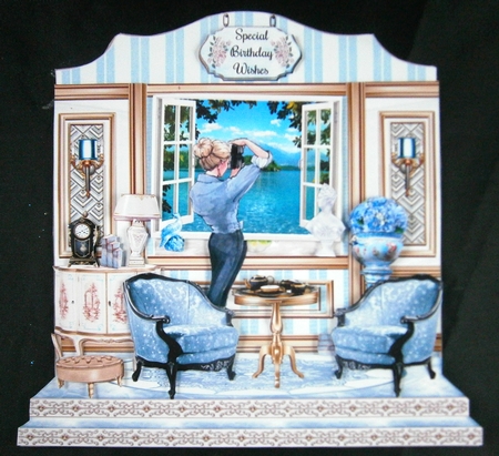 A Room With A View 02 Shaped, Mini Page Kit by Linda Short